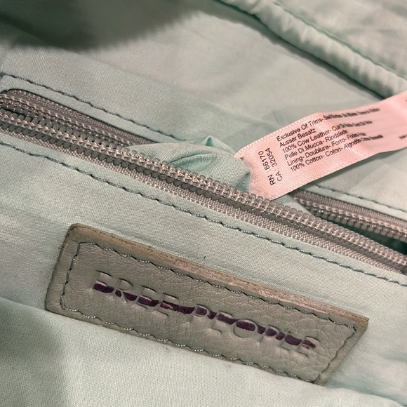 FREE PEOPLE Wilder Embellished Sling Bag NWOT in light green $98 - Picture 11 of 14